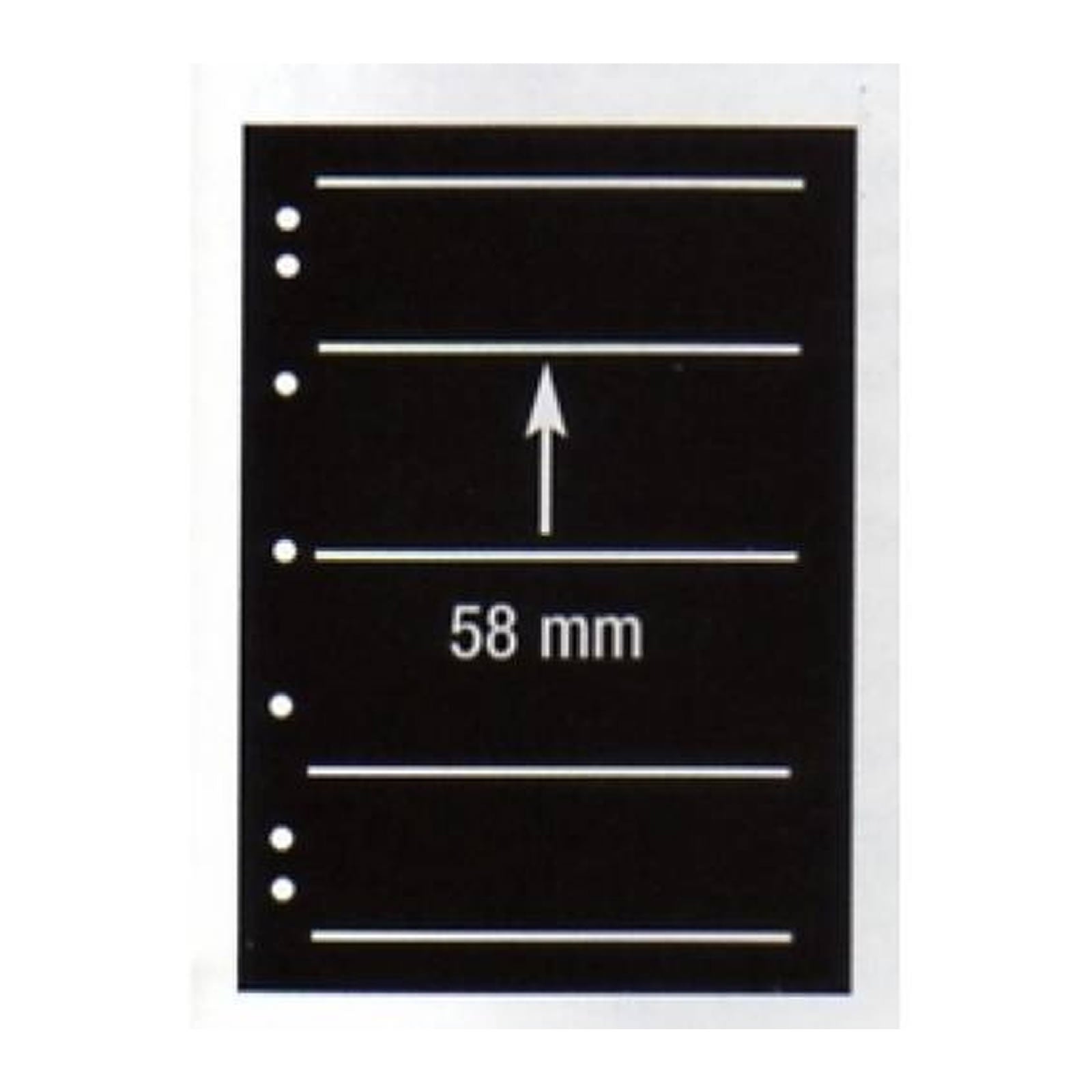 Hagner 4 Pocket Single Sided Stamp Stock Sheets Pack of 10 - Great for your Stamps